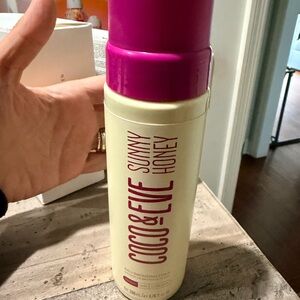 Sunny Honey Self-Bronzing Foam — Pink & Cream